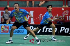 Pasangan ganda putra Sabar/Frengky kecewa kalah dari Jepang