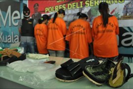 Polisi amankan wanita bawa sabu di Bandara Kuala Namu