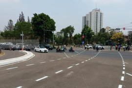 Dishub Surabaya Uji Coba "Overpass" Bunderan Satelit Mayjen Sungkono (Video)