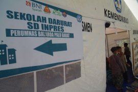 Kegiatan Belajar-Mengajar di Palu Pulih awal Desember