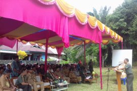 Perwira mabes TNI AD pantau pelaksanaan TMMD di Pesisir Selatan