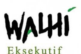 Walhi: "indonesia not for sale"