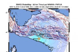 BMKG : gempa Timika tidak berpotensi tsunami