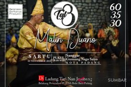 Cerita randai Malin Duano dipentaskan di Festival Nan Jombang Tanggal 3