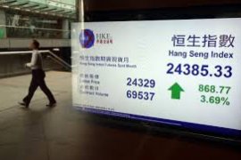 Saham Hong Kong Selasa dibuka lebih tinggi, indeks HSI terangkat 0,49 persen