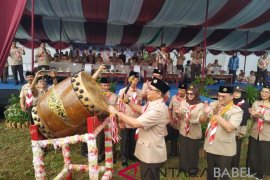 Mendikbud buka Perkemahan Nasional di Babel