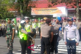 Ratusan personel  siap amankan TDS di Tanah Datar