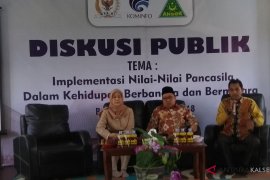 Kominfo dan DPR RI sosialisasi implementasi nilai-nilai pancasila di HST