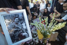 Pemakaman pendaki Andika Pratama