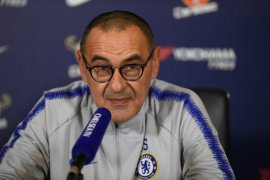Maurizio Sarri khawatirkan Jorginho jika Fabregas hengkang dari Chelsea