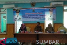 Bapppeda Sijunjung sosialisasi inovasi daerah tingkatkan kepercayaan publik