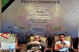 22-24 November, penggowes sepeda lipat Brompton mancanegara tur di Bali