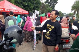 KPU Depok sosialisasikan pemilu di CFD