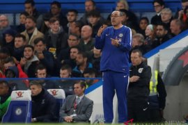 Takluk dari MU, Sarri rileks tak khawatir dipecat Chelsea