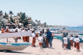 Fishdic Universitas Brawijaya Malang Edukasi Siswa Pesisir NTB