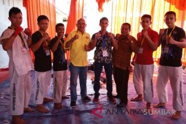 Atlet tarung derajat PON Sumbar sumbangkan medali emas bagi Agam