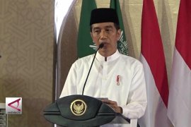 Presiden minta santri siap hadapi Revolusi Industri 4.0