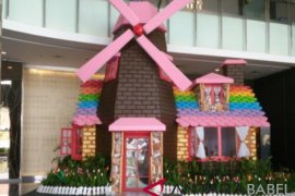 "Ginger Bread House" dekorasi spesial Novotel Bangka