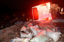 Kecelakaan Di Jalan Tol Wilangan-Kertosono