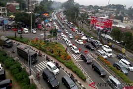 Kemacetan jalur puncak Bogor
