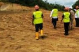 Pengukuran Lahan "Trase" Jembatan Tol Penajam-Balikpapan Rampung