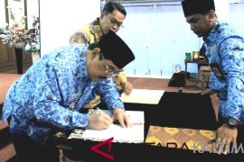 Pemkab Paser- BI Jalin Kerja Sama Elektronifikasi transaksi Keuangan