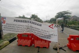 Penutupan jalan R3 Bogor