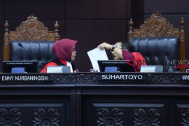 Hakim: Video perubahan situng hanya narasi akun "Facebook"