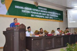 Pengelolaan zakat di Barito Utara masih belum maksimal, kata bupati