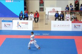 Timnas karate raih medali perak di Shanghai