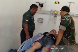 Pesepeda Motor Kecelakaan Tunggal di Suramadu