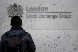 Indeks FTSE-100 Inggris menguat 0,85 persen