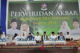 Zikir Akbar PKK Deliserdang dipusatkan di Galang