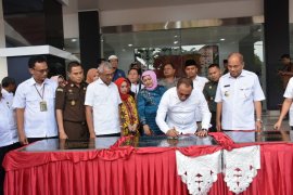 Gubsu resmikan  empat bangunan penting di Kota Tebing Tinggi
