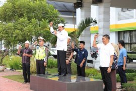 Ratusan jamaah tariqat dilepas Wabup Labura ke Babussalam