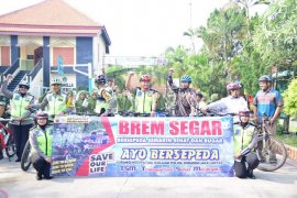 Polres-Pemkab Madiun Tekan Kecelakaan dengan Program "Brem Segar"