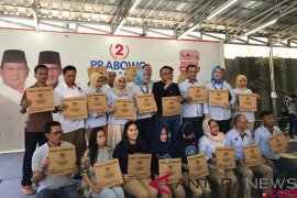 Seknas Prabowo-Sandi meluncurkan Gerakan Ganti Kantong Plastik