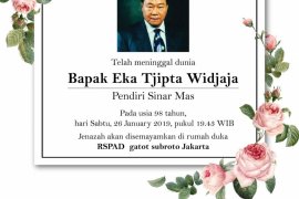 Mantan Menperin: Eka Tjipta sosok pekerja keras
