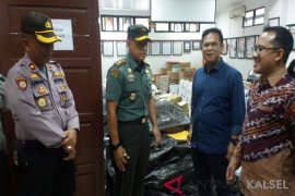 Dandim 1007 Banjarmasin kunjungi KPUD bahas kesiapan Pemilu