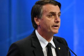 Protes di Brazil bidik Bolsonaro terkait kebakaran Amazon