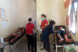 Dua korban luka bakar akibat mobil tangki Pertamina terbakar di Tapteng