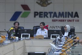 Menteri ESDM tinjau green refinery Pertamina MOR III