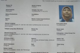 TKW Tulungagung Meninggal di Taiwan karena Sakit