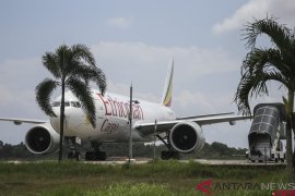 Pesawat Ethiopian Air sudah dapat izin terbang dari Indonesia