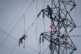 Target penambahan kapasitas pembangkit listrik