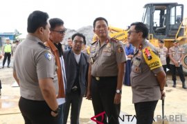 Kabaharkam Polri tinjau pabrik pengolahan mineral ikutan timah