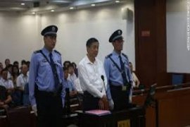 Mantan Wamenkeu China Zhang Shaochun dipenjara 15 tahun, gratifikasi Rp140 miliar