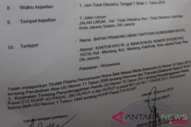 Komisioner KPU dan PSI dilaporkan ke polisi