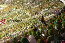 Jokowi minta Muslimat NU wujudkan Islam moderat