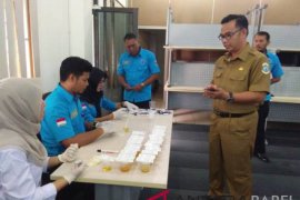 66 pejabat Pemkot Pangkalpinang ikuti tes urine